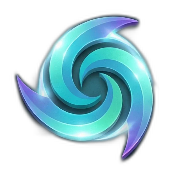 The TurboLoop logo: a spiral of interlocking arms